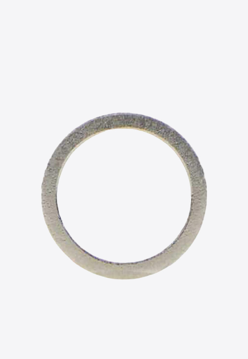 Maison Margiela Logo Engraved Ring  Silver SM1UQ0082SV0158_951