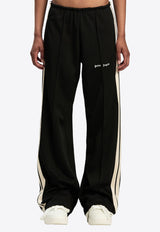 Palm Angels Logo Embroidered Track Pants  Black PWCJ031C99FAB001_1003