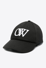 Off-White Drill OW Baseball Cap Black OMLB069C99FAB001_1001