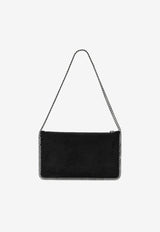 Stella McCartney Falabella Chain Shoulder Bag Black 7P0076W9132/Q_STELL-1000