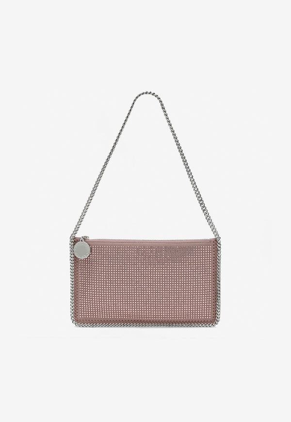 Stella McCartney Falabella Studded Chain Shoulder Bag Pink 7P0076WP0496/Q_STELL-5762