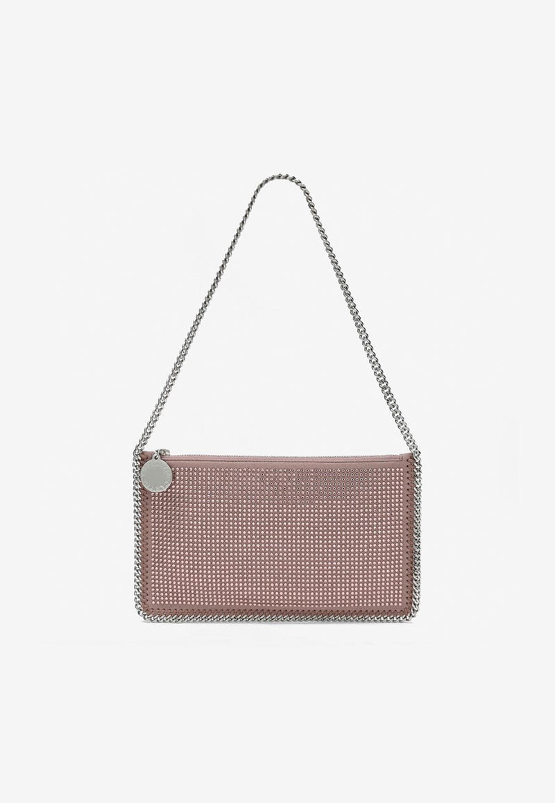 Stella McCartney Falabella Studded Chain Shoulder Bag Pink 7P0076WP0496/Q_STELL-5762