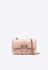 PINKO Mini Love Puff Maxi Quilt Shoulder Bag Blush 100039A0F2_O81Q