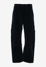 Citizens Of Humanity Marcelle Corduroy Cargo Pants Midnight Blue 2078041_nvy