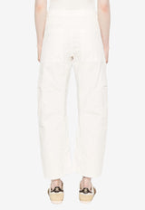 Citizens Of Humanity Marcelle Corduroy Cargo Pants White 2078041_pmina