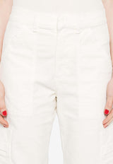 Citizens Of Humanity Marcelle Corduroy Cargo Pants White 2078041_pmina