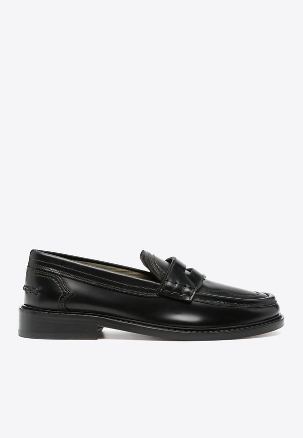 Paul Smith Toluca Leather Penny Loafers Black W1STOL01NLEA_79