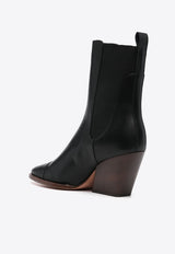 Paul Smith Topaz 75 Calf Leather Ankle Boots  Black W1STPZ01NLEA_79