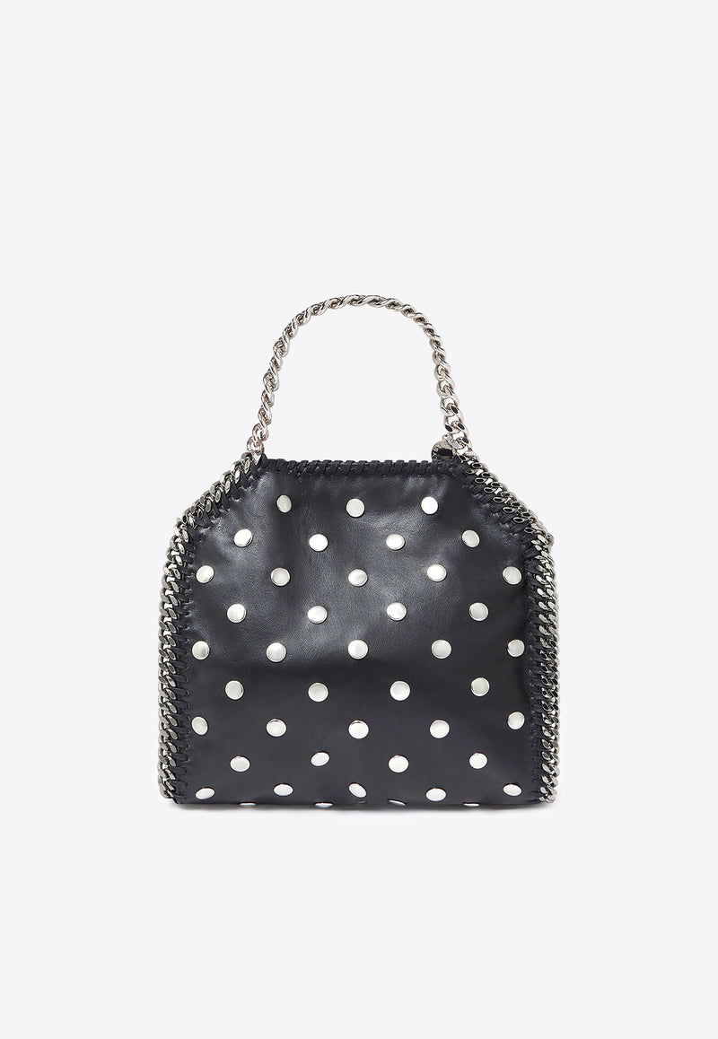 Stella McCartney Mini Falabella Studded Tote Bag Black 371223WP0454_1000