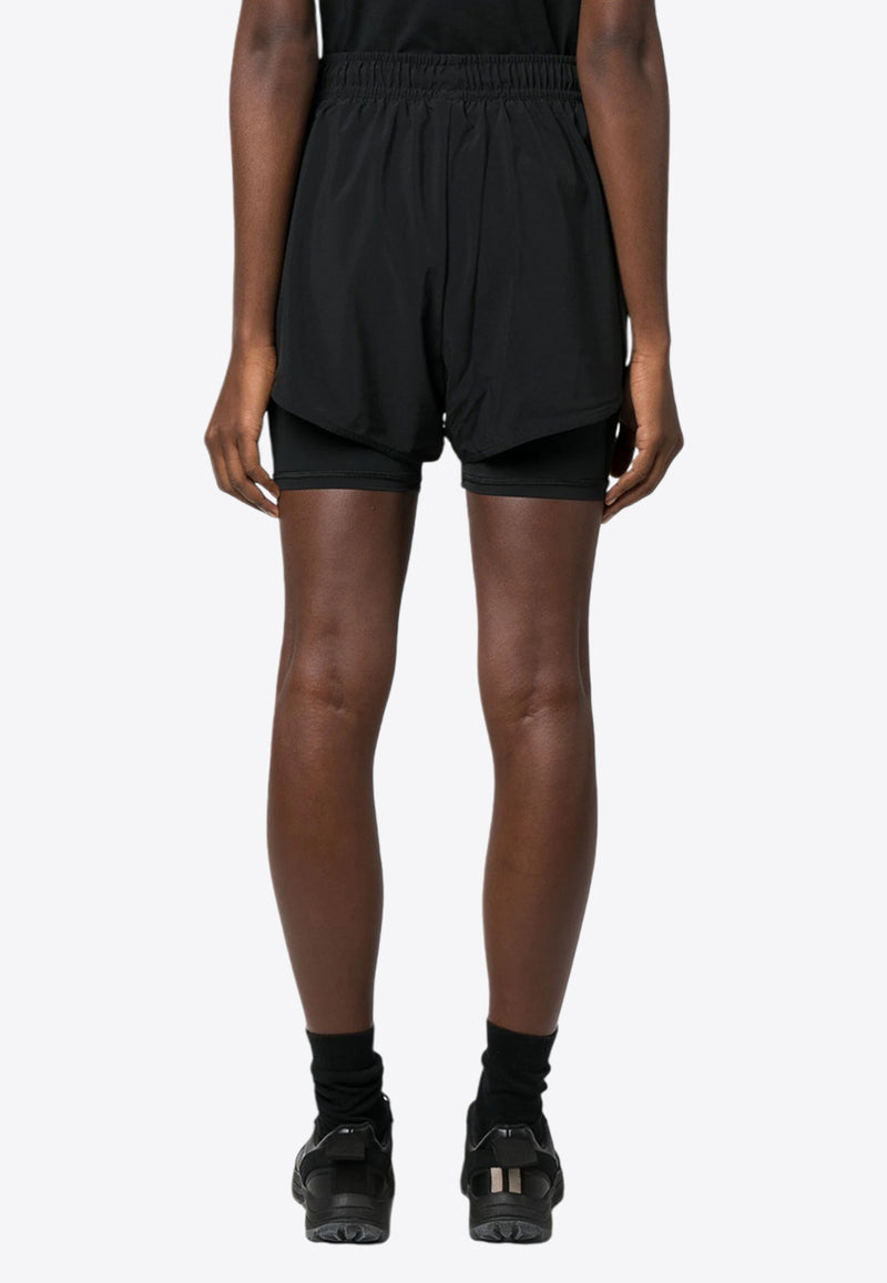 Adidas By Stella McCartney TruePurpose Layered Track Shorts Black IB6824_BLACK