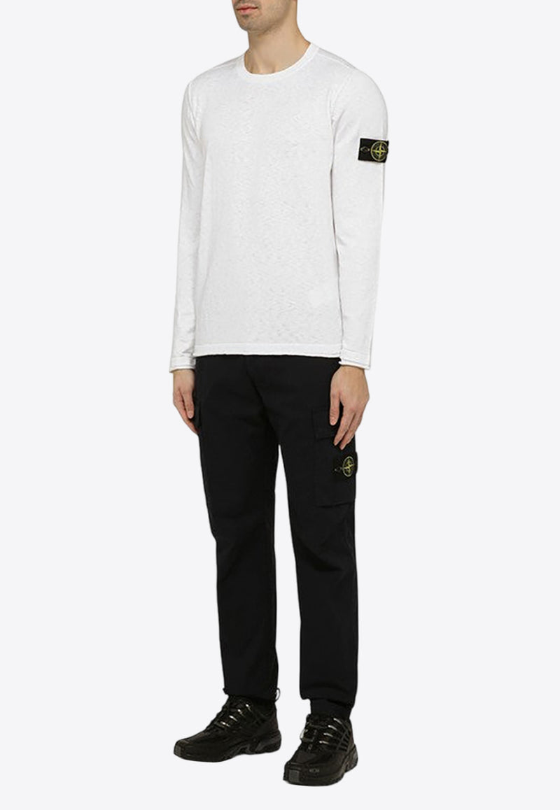 Stone Island Logo-Patch Pullover Sweatshirt 8015502B0/O_STONE-V0001