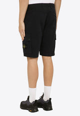 Stone Island Compass Badge Cargo Shorts Navy 8015L1110/O_STONE-A0020