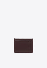 Miu Miu Matelassé Leather Logo Cardholder Brown 5MC0762FPP_F0NBL