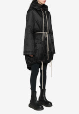 Rick Owens DRKSHDW Fishtail Hooded Parka Black DS02D2900NP_09