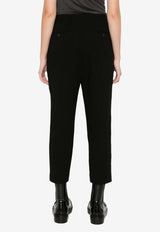 Rick Owens Astaires Porterville Cropped Pants Black RP02D3305WA_09