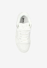 Palm Angels Venice Leather Sneakers  White PWIA065F24LEA001_0101