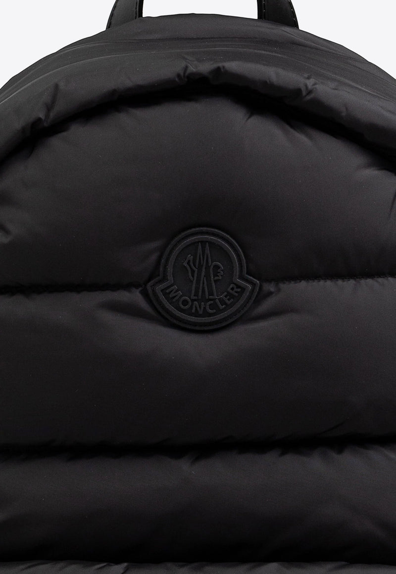 Moncler Pierrick Doudoune Logo Backpack Black J209A5A00002M4915_999