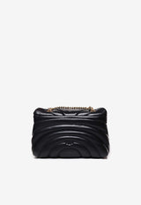 PINKO Classic Love Puff Shoulder Bag Black 100038A1EX_Z99Q