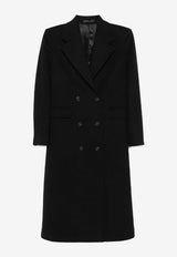 Paul Smith Double-Breasted Long Coat Black W1R250CAN00110_79