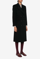 Paul Smith Double-Breasted Long Coat Black W1R250CAN00110_79