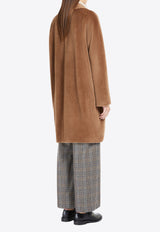 S Max Mara Roseto Alpaca and Wool Coat Camel 2429016193600ROSETO_026