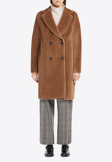 S Max Mara Roseto Alpaca and Wool Coat Camel 2429016193600ROSETO_026