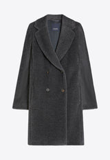 S Max Mara Roseto Alpaca and Wool Coat Gray 2429016193600ROSETO_030