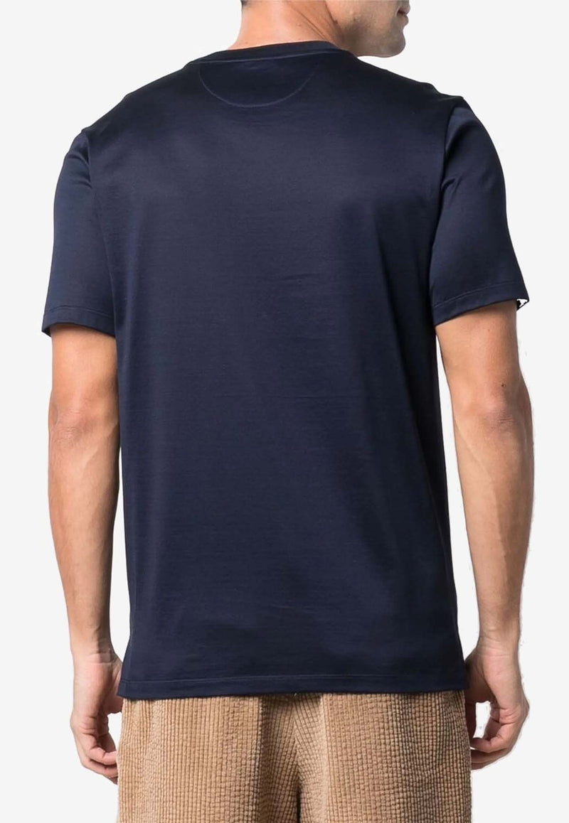 Paul Smith Pocket Striped Crewneck T-shirt Navy M1R306UH00088_49