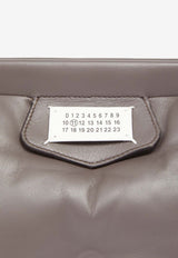 Maison Margiela Small Glam Slam Nappa Leather Shoulder Bag Gray SB2WD0077P4300_T2152