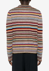 Paul Smith Striped Buttoned Cardigan Multicolor M1R910YN02503_92