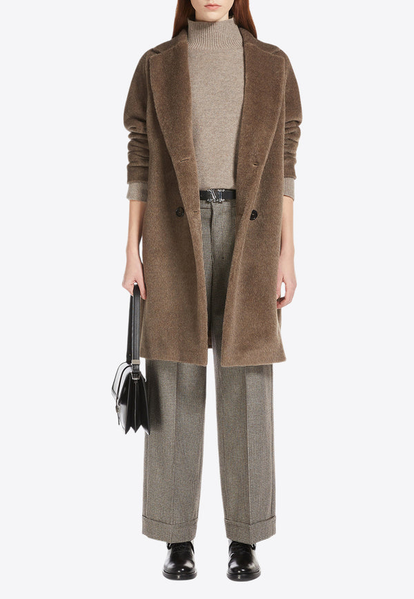 S Max Mara Roseto Alpaca and Wool Coat Brown 2429016193600ROSETO_031