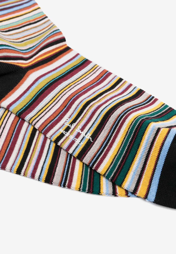 Paul Smith Signature Striped Socks Multicolor M1A380CIJMSTRP_92A