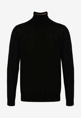 Paul Smith Roll-Neck Merino Sweater Black M1R565XM02093_79