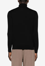 Paul Smith Roll-Neck Merino Sweater Black M1R565XM02093_79