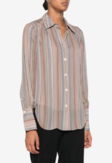 Paul Smith Striped Long-Sleeved Shirt  Multicolor W1R358BN11047_92