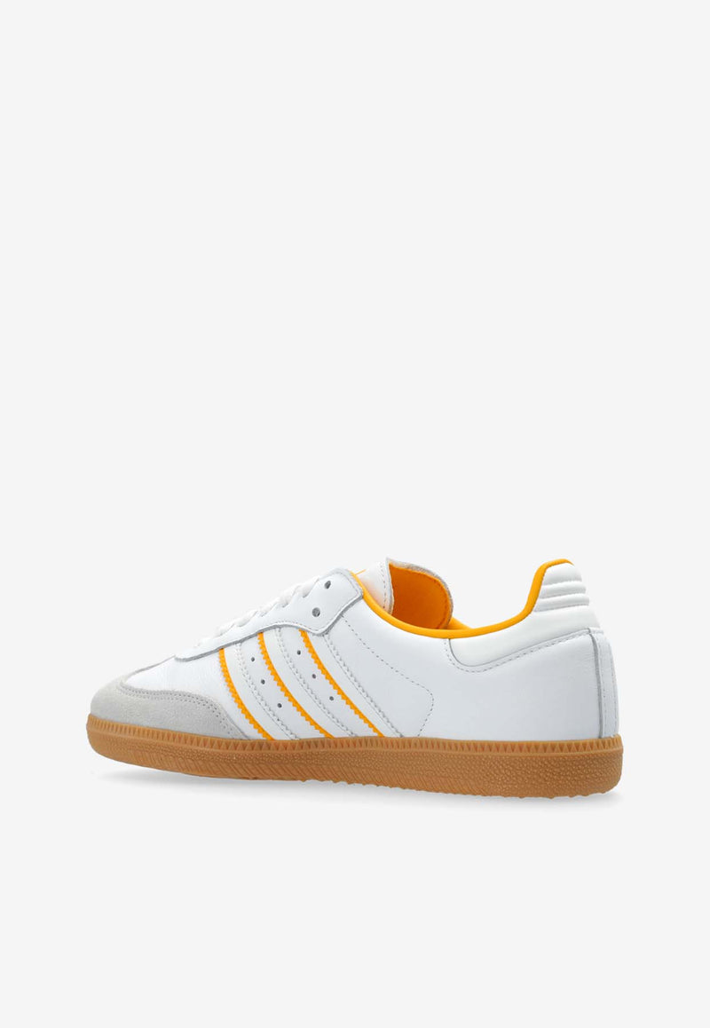 Adidas Originals Samba OG Leather Low-Top Sneakers White ID1479 F-FTWWHT CRYWHT CREYEL