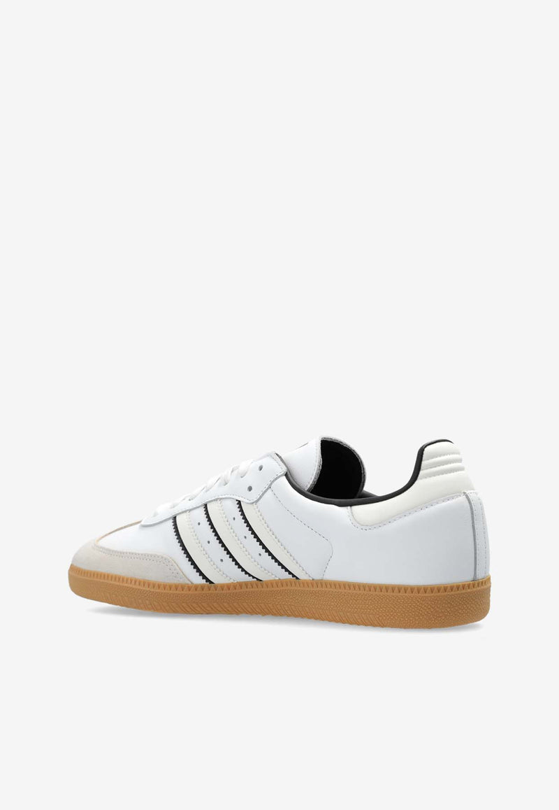 Adidas Originals Samba OG Leather Low-Top Sneakers White ID1480 M-FTWWHT OWHITE CBLACK