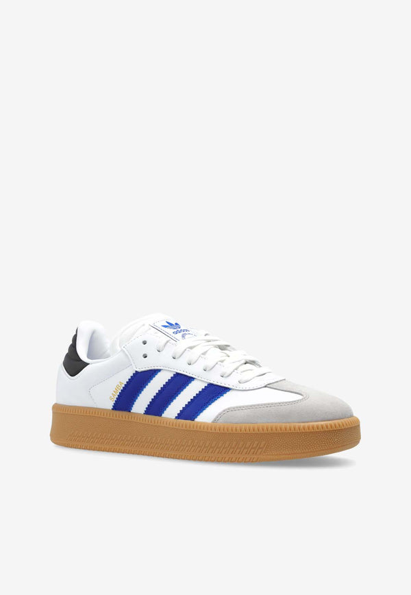 Adidas Originals Samba XLG Leather Low-Top Sneakers White IE9182 M-FTWWHT ROYBLU PANTON