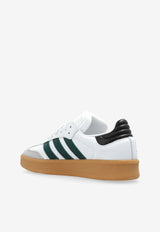 Adidas Originals Samba XLG Leather Low-Top Sneakers White IE9181 M-FTWWHT COLLGREEN PANTON