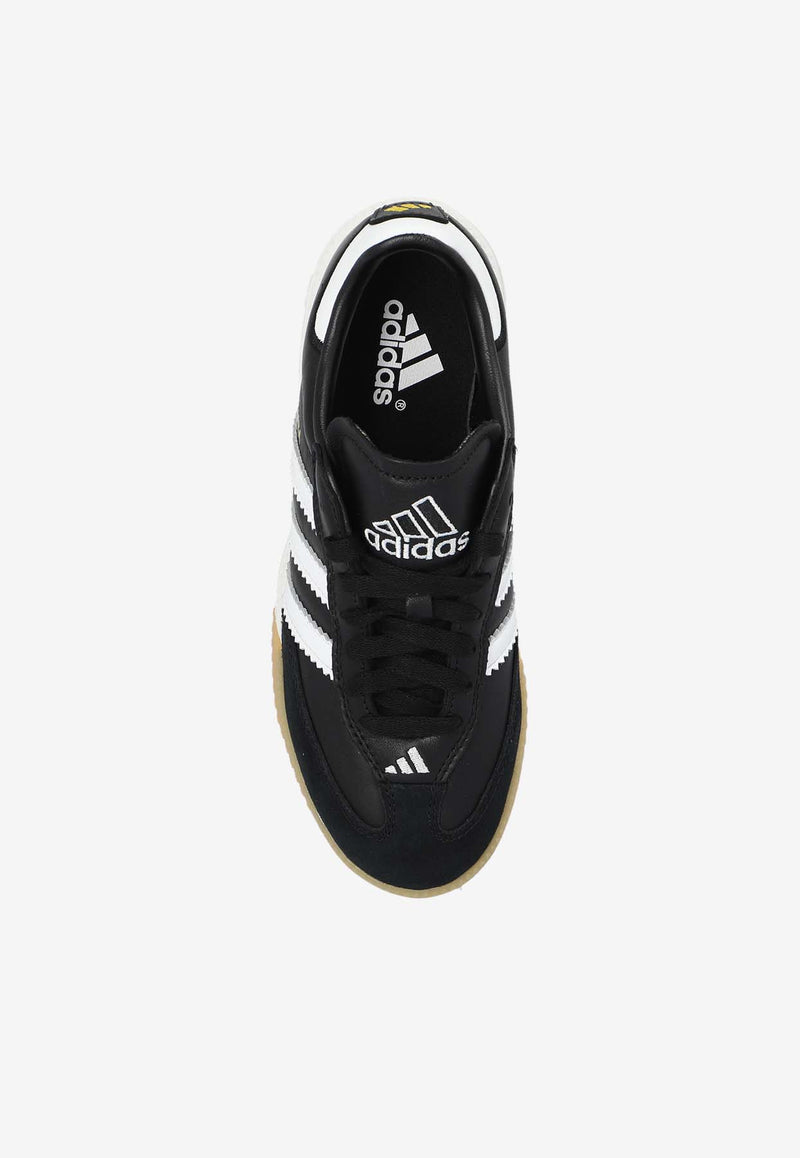 Adidas Originals Samba MN Leather Low-Top Sneakers Black IF1952 M-CBLACK FTWWHT GUM3