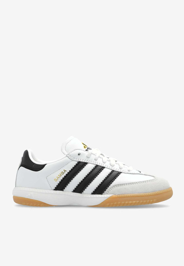 Adidas Originals Samba MN Leather Low-Top Sneakers White IF1953 F-FTWWHT CBLACK GUM3