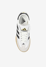 Adidas Originals Samba MN Leather Low-Top Sneakers White IF1953 F-FTWWHT CBLACK GUM3