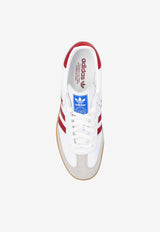 Adidas Originals Samba OG Leather Low-Top Sneakers White IF3813 M-FTWWHT CBURGU GUM3