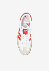 Adidas Originals Samba OG Leather Low-Top Sneakers White IF6513 F-FTWWHT SOLRED OWHITE