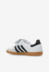 Adidas Originals Samba LT Leather Low-Top Sneakers White IG4279 0-FTWWHT CBLACK GOLDMT