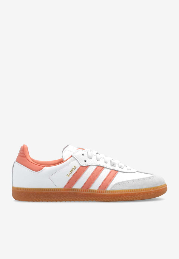 Adidas Originals Samba OG Leather Low-Top Sneakers White IG5932 0-FTWWHT WONCLA CRYWHT