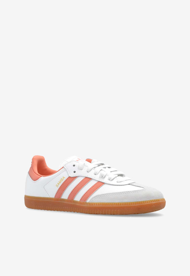 Adidas Originals Samba OG Leather Low-Top Sneakers White IG5932 0-FTWWHT WONCLA CRYWHT