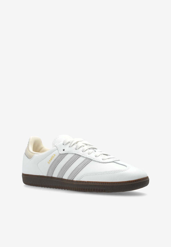 Adidas Originals Samba OG Leather Low-Top Sneakers White IH4880 M-CWHITE GRETWO CREWHT