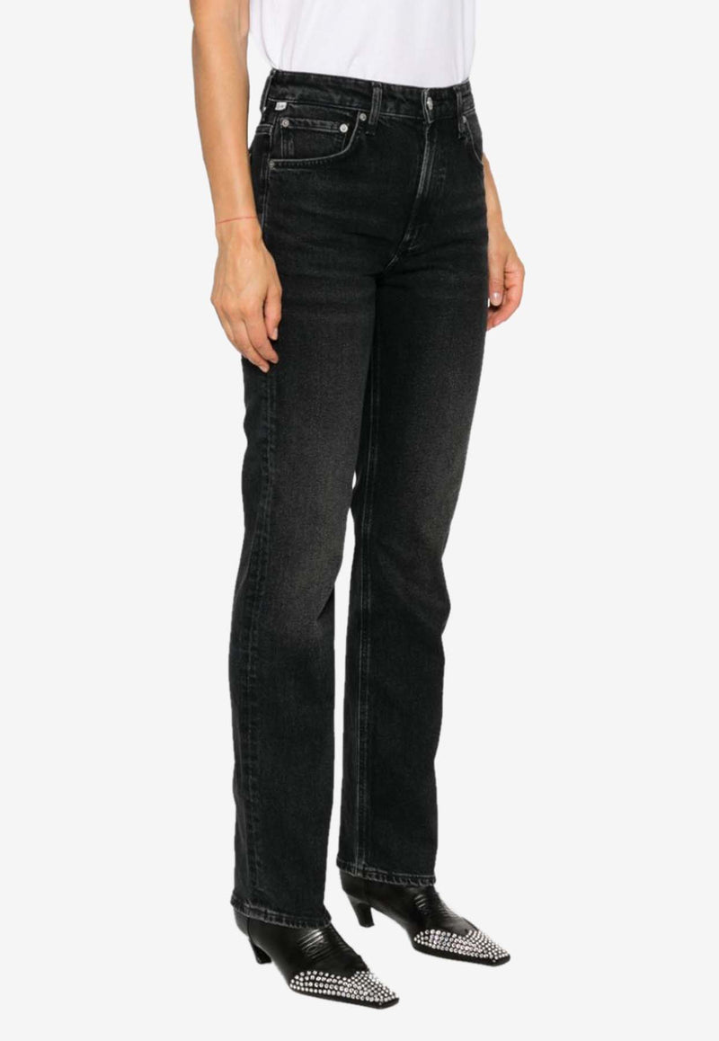 Citizens Of Humanity Zurie Straight-Leg Jeans  Gray 21283010_stomy