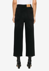 Isabel Marant Dilali Basic Straight-Leg Jeans Black PA0055FAB1H06I_01BK